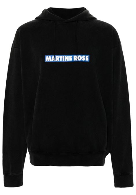 Black Blow Your Mind logo-print sweatshirt - men MARTINE ROSE | MRSS24602BLKPBM